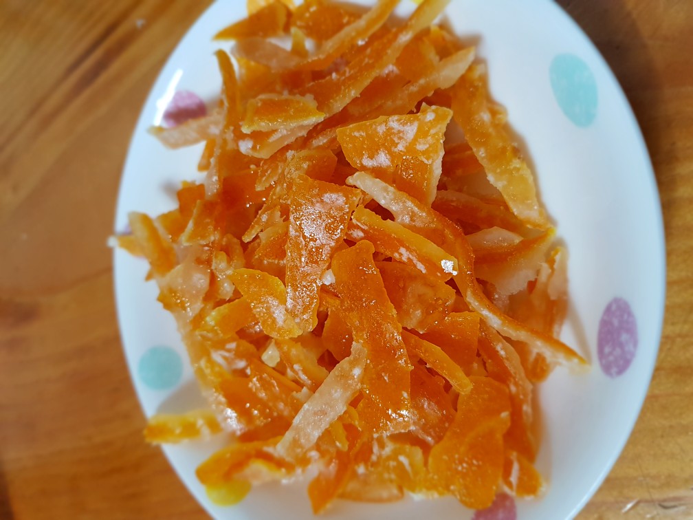 Цукаты из апельсиновых корок