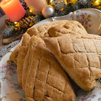 Шотландские яблочные сконы