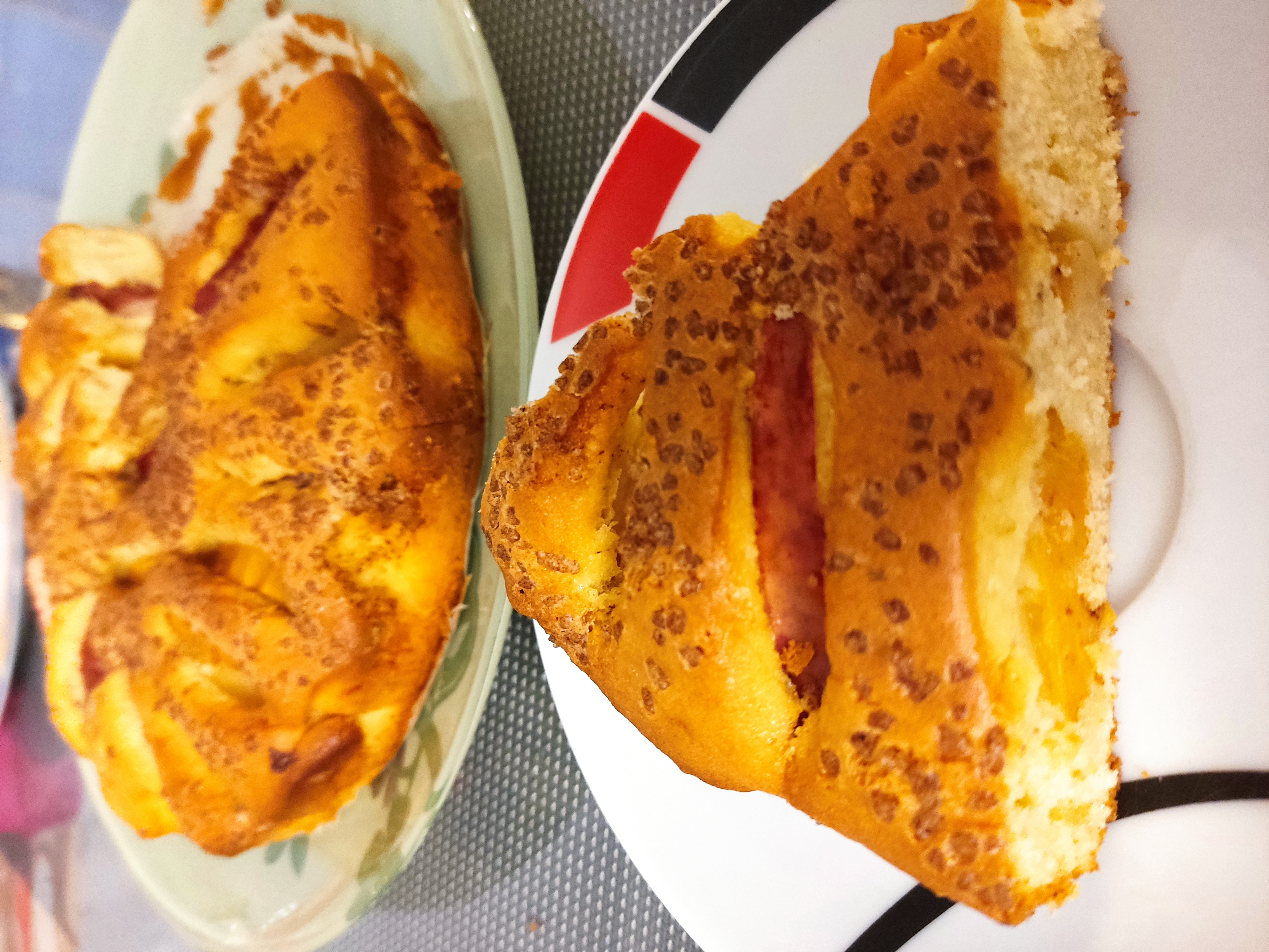 Шарлотка с яблоками