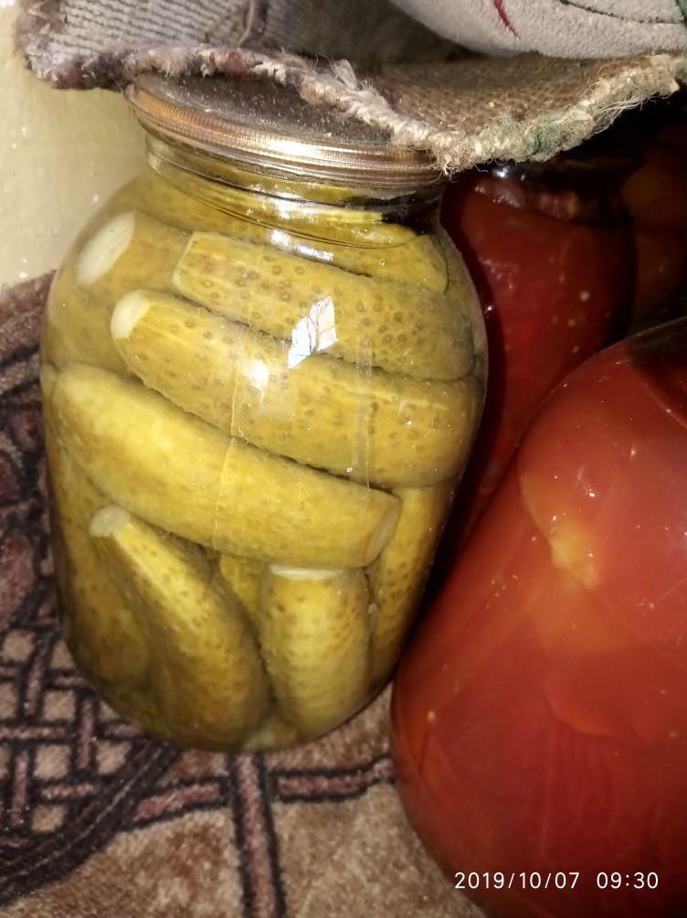 Огурцы хрустящие