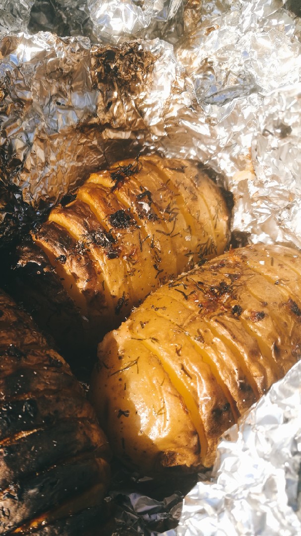 Печёный картофель