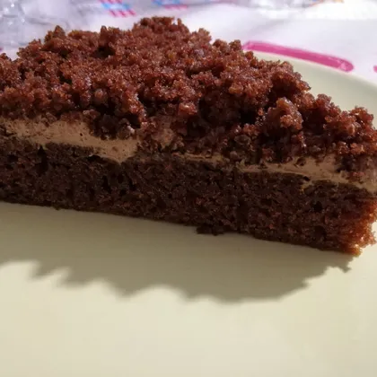 Шоколадный торт с кремом из словок