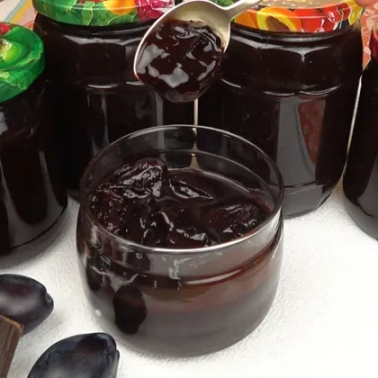 Слива в шоколаде. Простой рецепт варенья | Plum in chocolate. Easy jam recipe