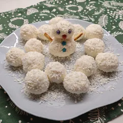 Десерт творожно-кокосовый «Снежки»