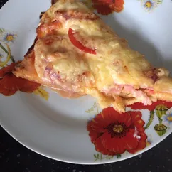 Пицца 🍕 быстрая на кефире