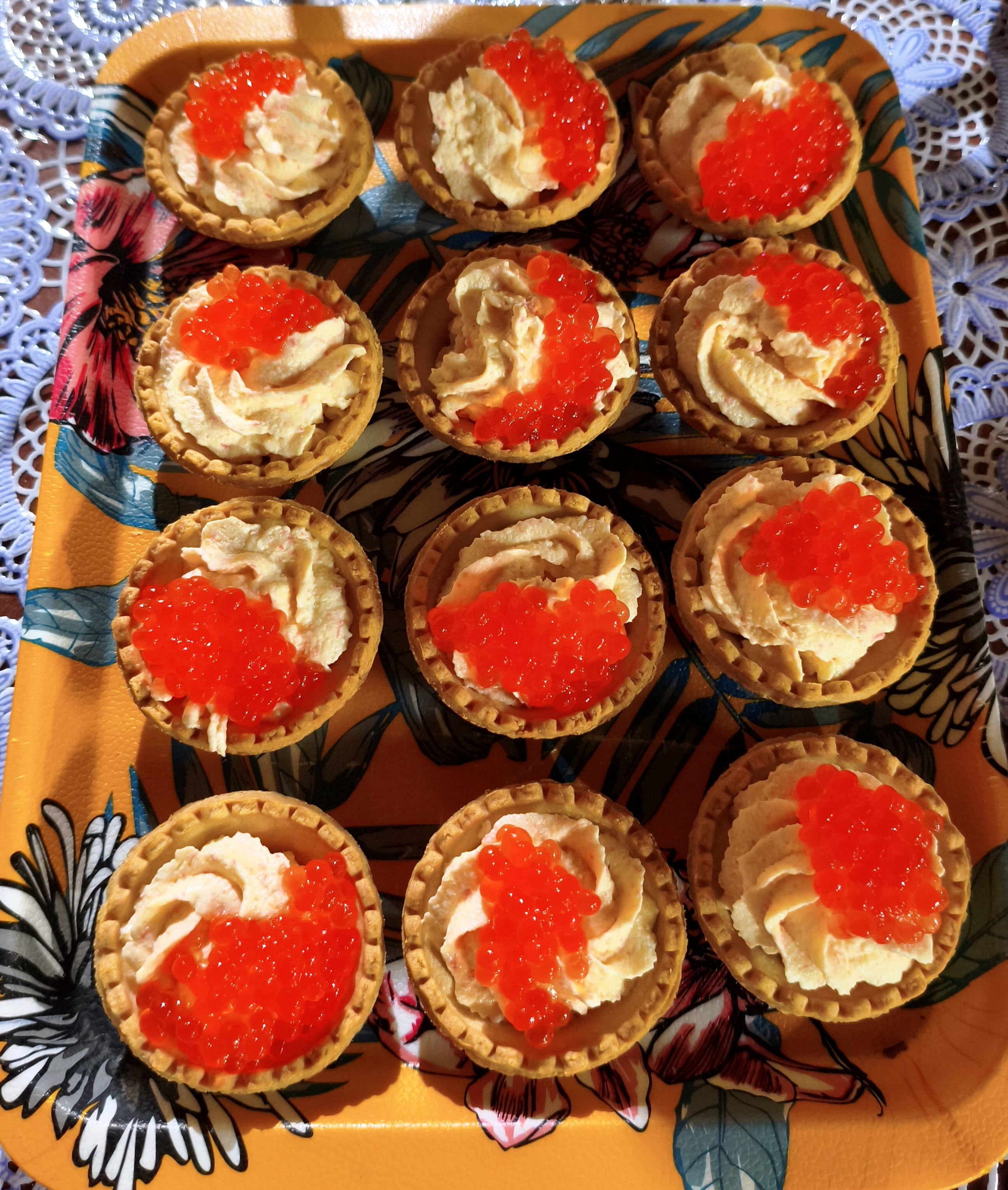 Тарталетки на Новогодний стол