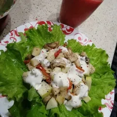 Салат с антоновкой 🍏🍎