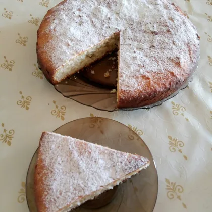 Творожный пирог （кекс）