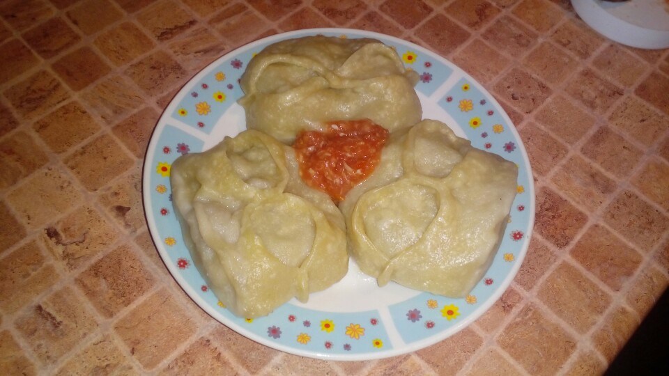 Манты (овощи+мясо)