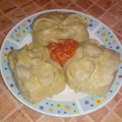 Манты (овощи+мясо)