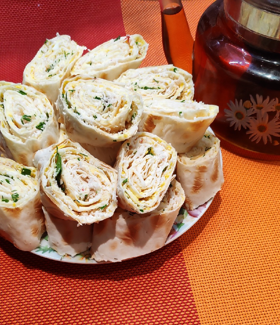 Рулет из лаваша