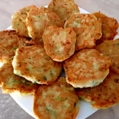 Кабачковые драники (оладьи)