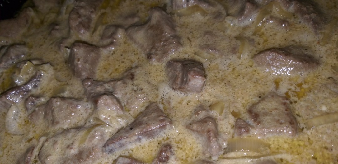 Подлива из печенки