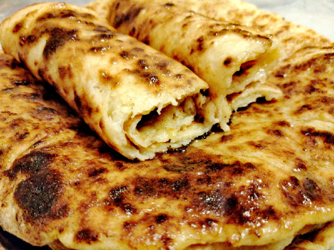 Ленивые картофельно-сырные лепешки