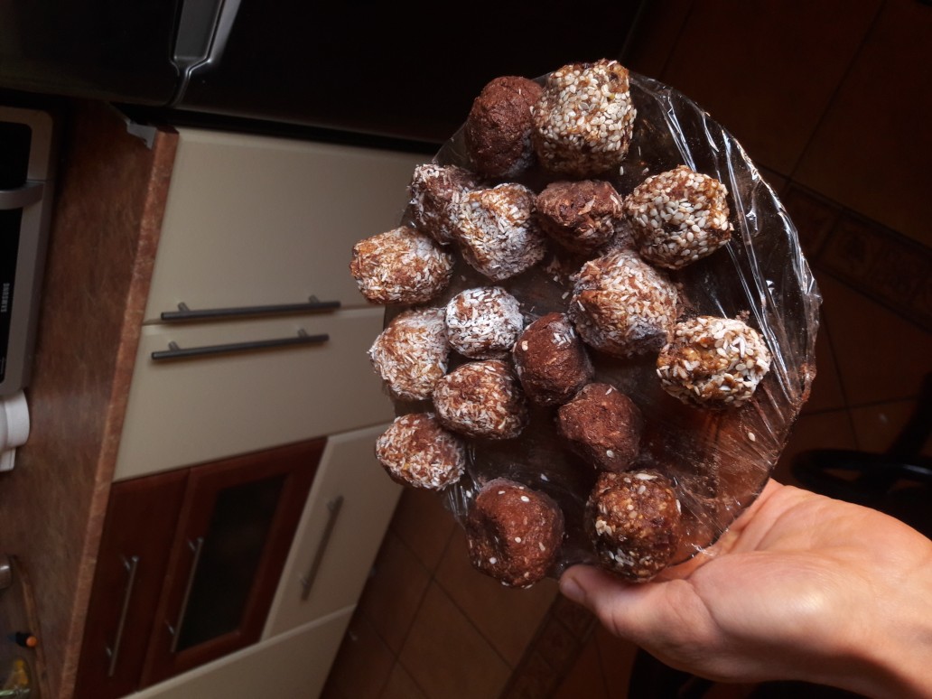 Быстрые веганские конфетки #кулинарныймарафон