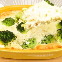 Творожная запеканка с брокколи | Cottage cheese casserole with broccoli