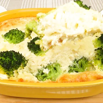 Творожная запеканка с брокколи | Cottage cheese casserole with broccoli