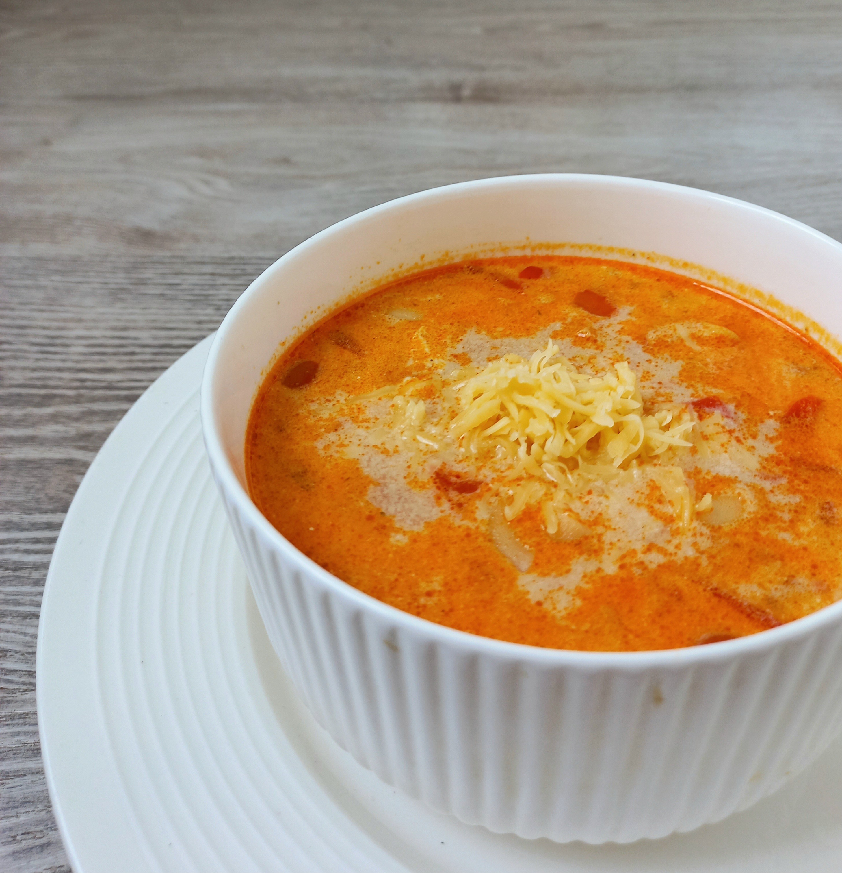 Сырный крем суп с плавленным сыром и сливками рецепт с фото пошагово