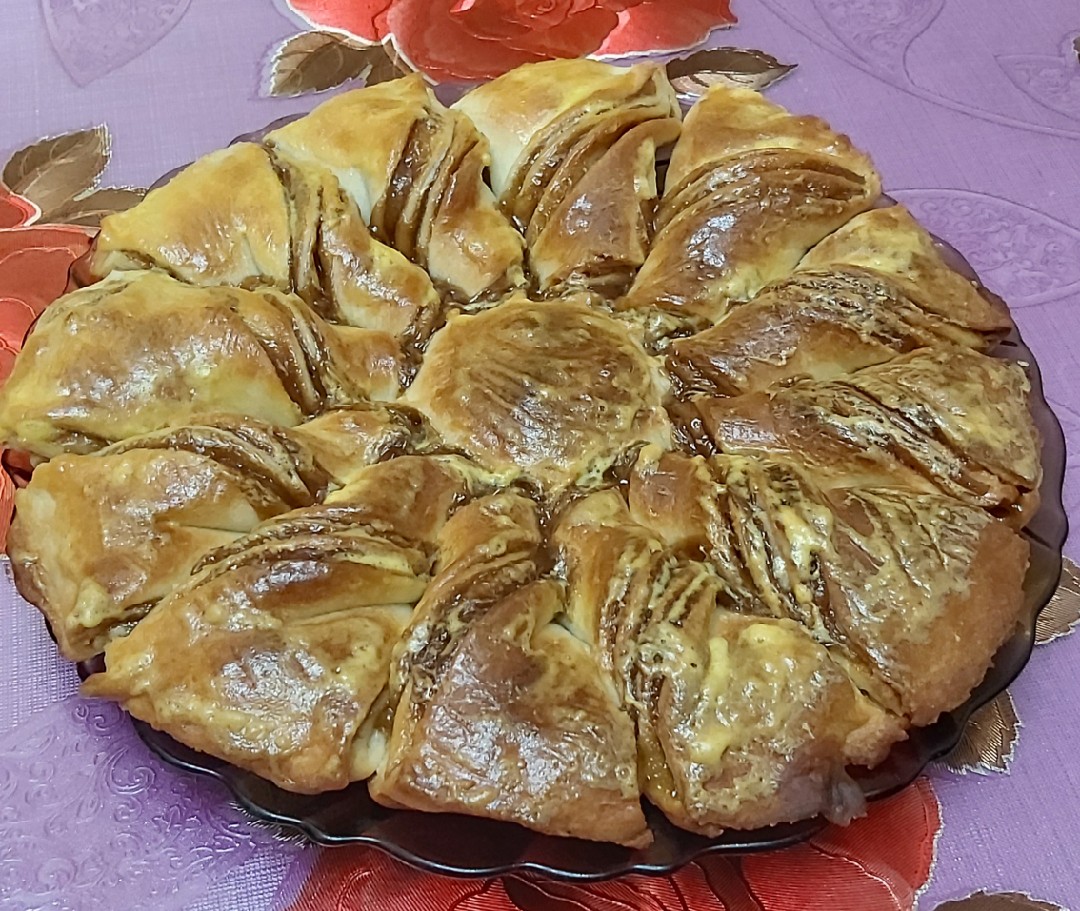 Пирог "Ромашка"