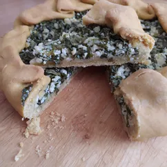 Тесто для галеты с кукурузной мукой