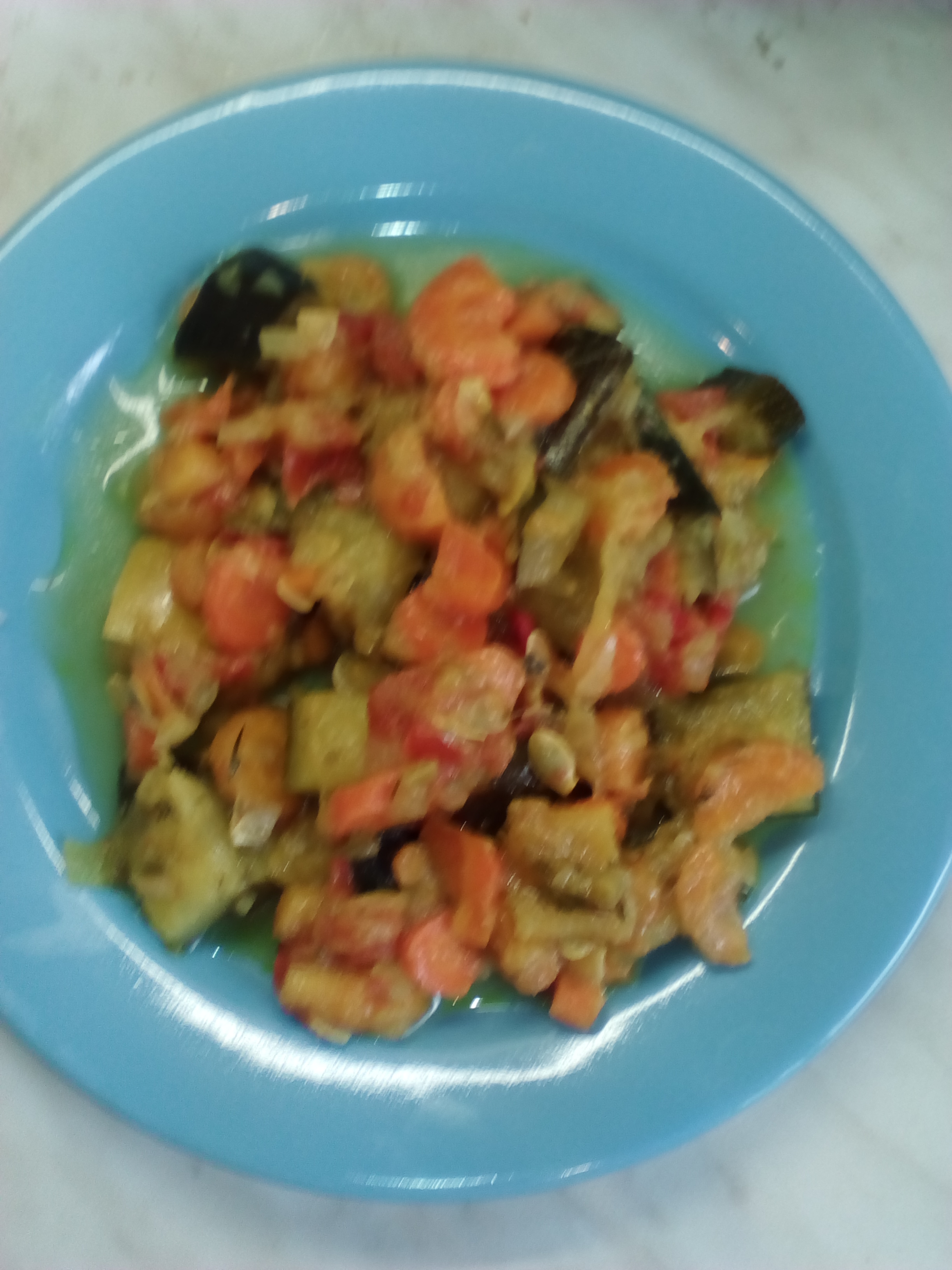 Рагу из кабачков и моркови