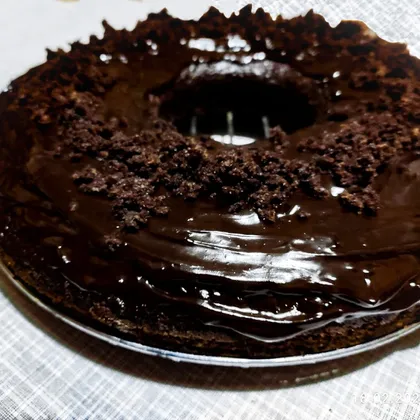 Rote-Bete-Schokoladenkuchen. Свекольно-шоколадный торт. Обед №22