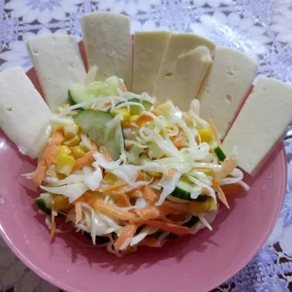Легкий салат на ужин