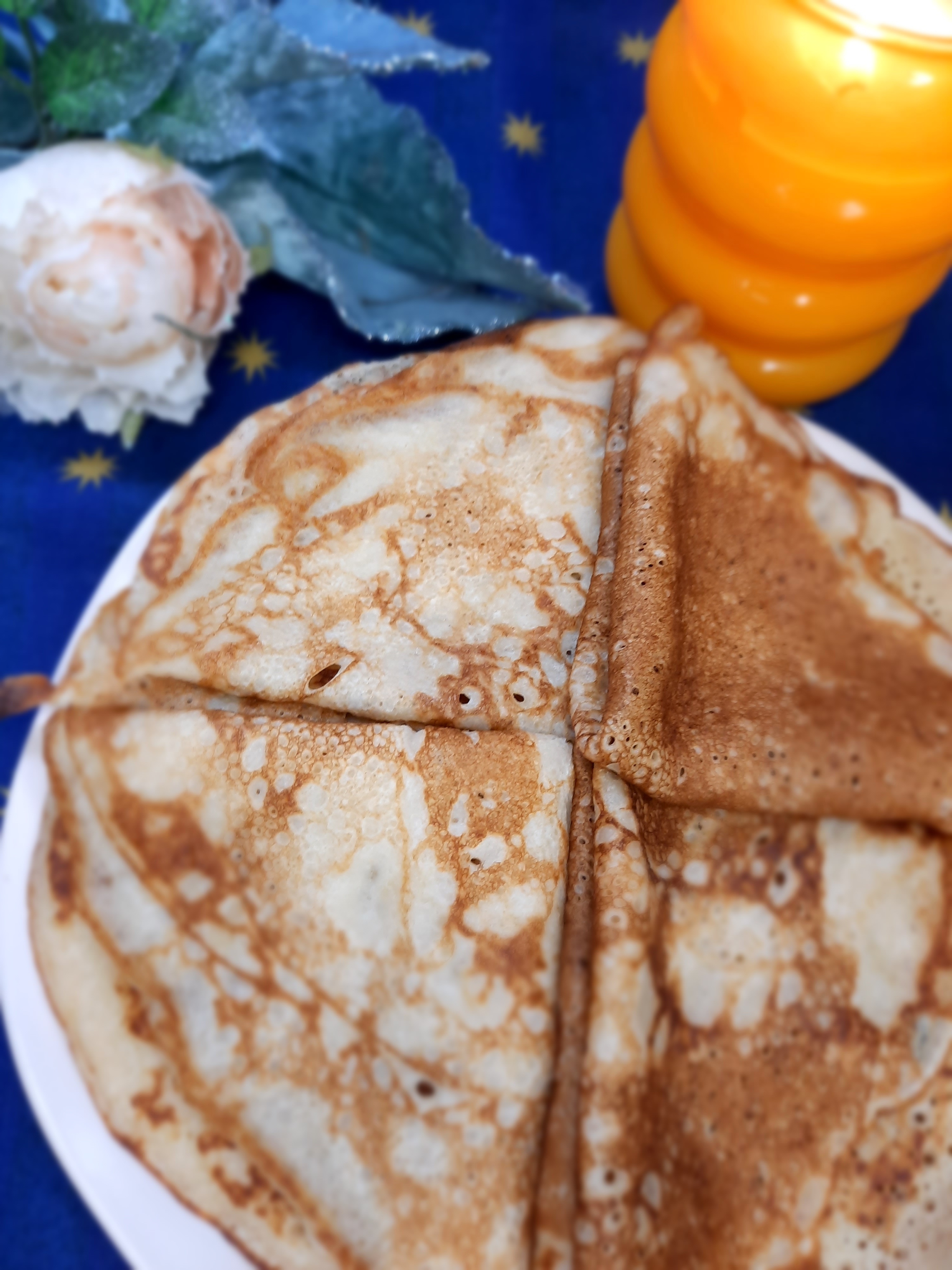 Блины заварные на ряженке