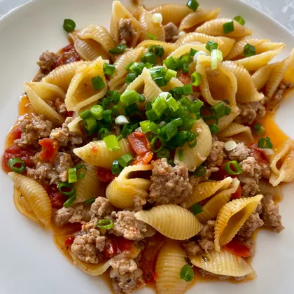 Макароны с фаршем