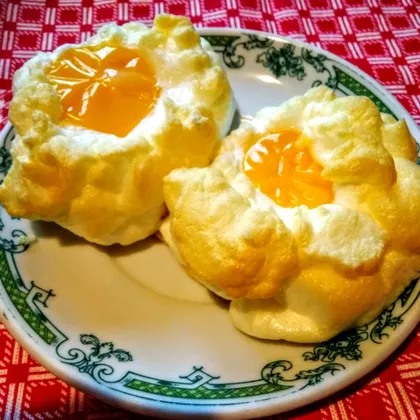 Яйца Орсини (яичница со взбитыми белками в духовке)