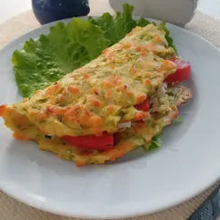 Кабачковая лепешка с сыром