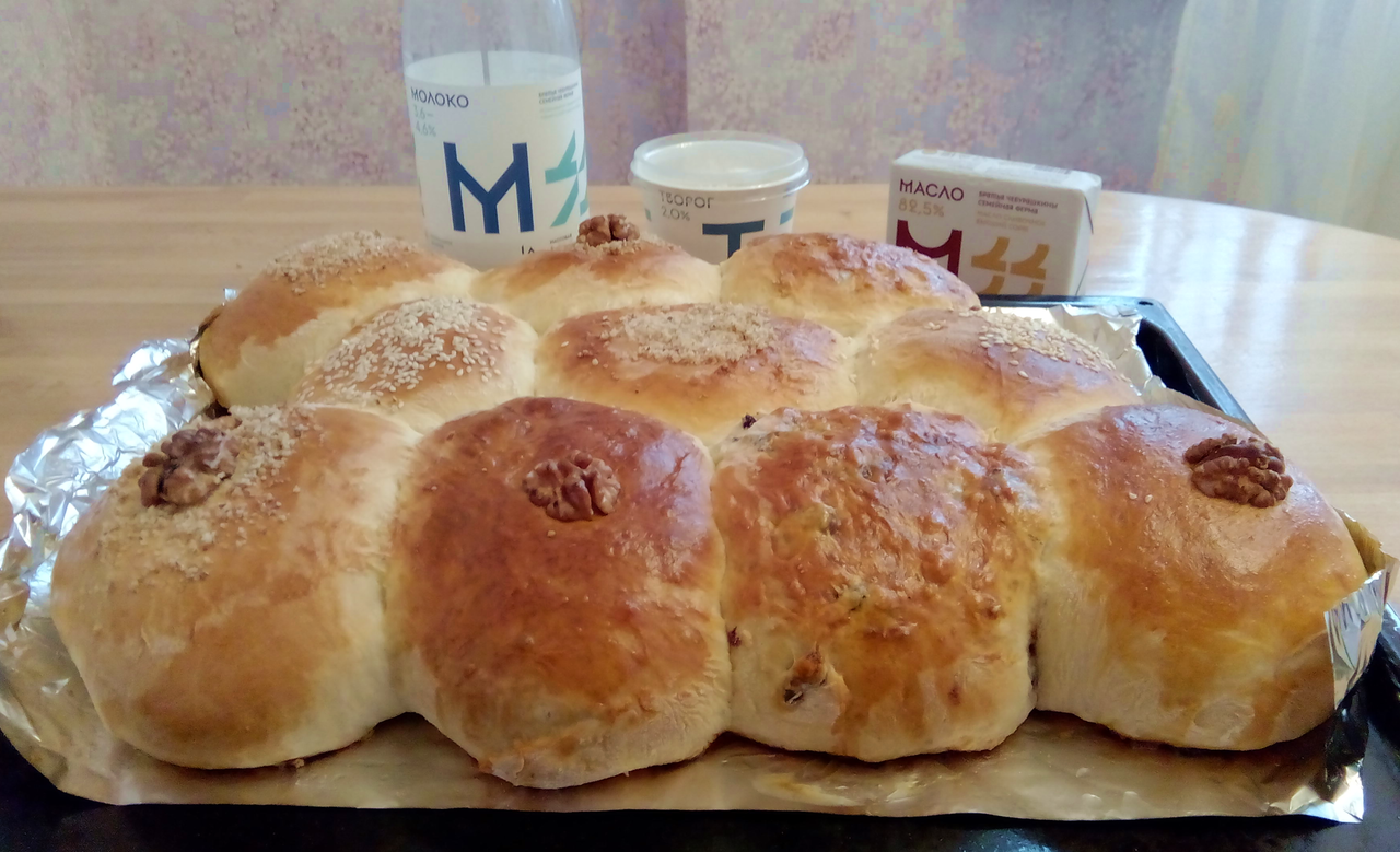 Пирог из булок