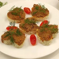 Домашний печеночный паштет из куриной печени