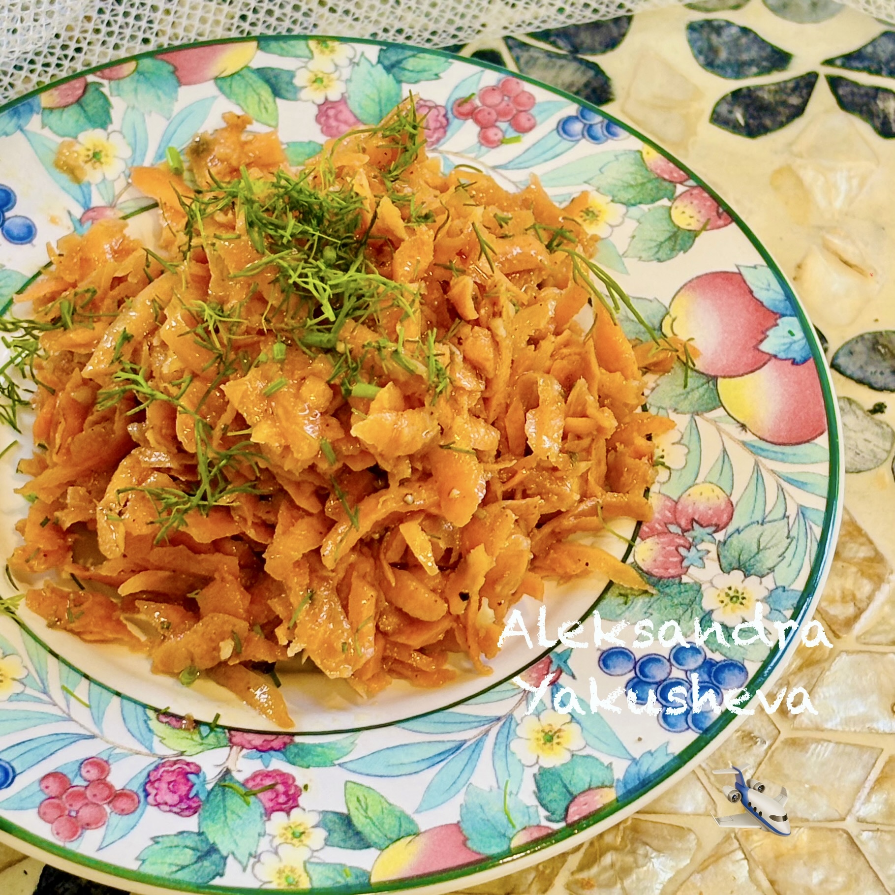 Морковь по-корейски 