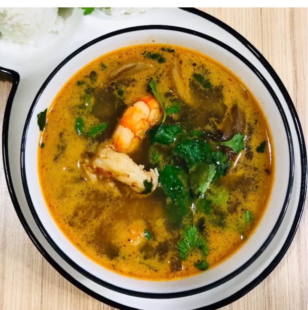 Том ям кунг, пошаговый рецепт с фотографиями – Тайская кухня: Супы. «Еда»