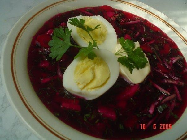 Холодный свекольник