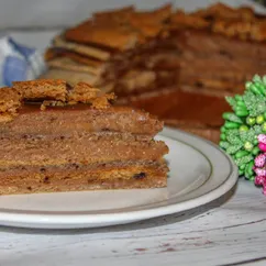 Шоколадный медовик🍰