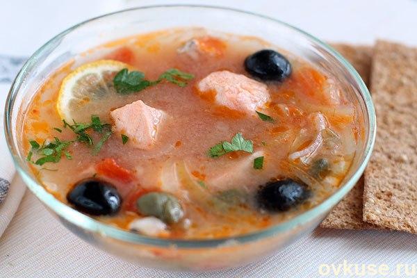 Как приготовить суп солянку из рыбы