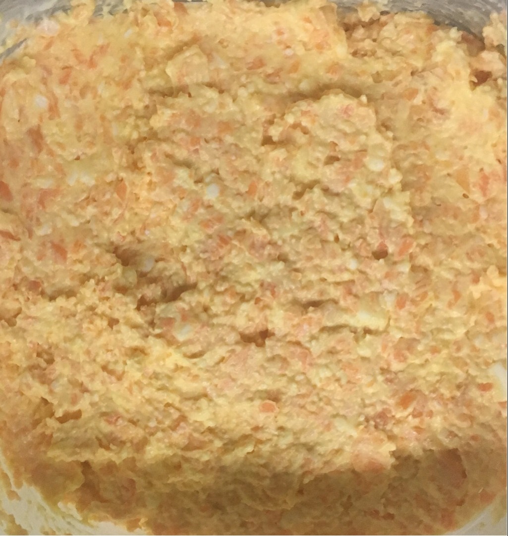 Закуска морковь с сыром и чесноком
