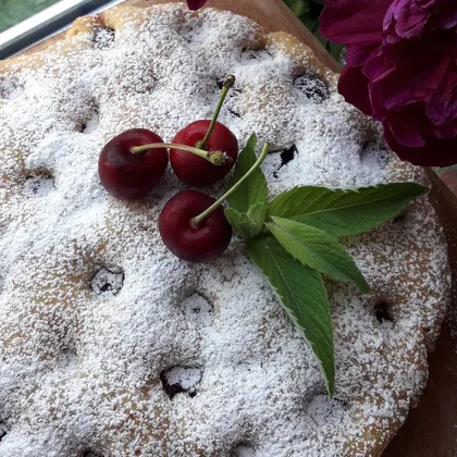 Пирог🍰 с ягодами🍒🍓🍑🍇😁