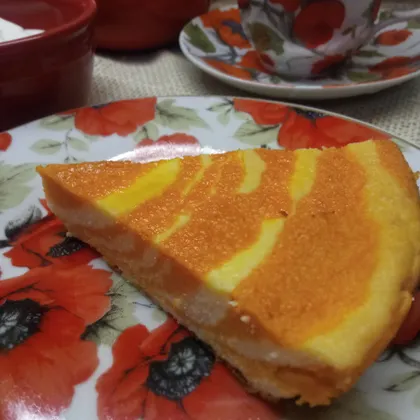 Творожно-тыквенная запеканка