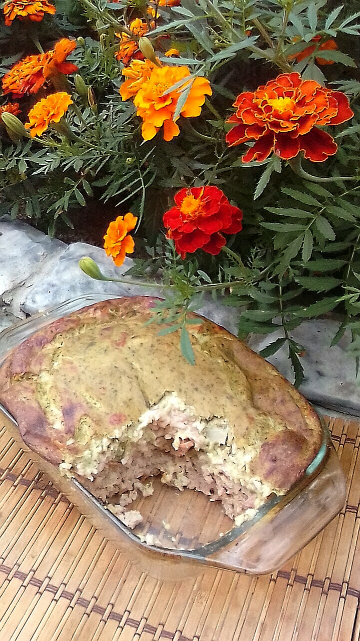 Рисовая запеканка с капустным суфле