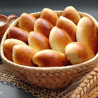 Тесто для несладких пирожков и начинки из капусты