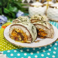 Рулетики из скумбрии 