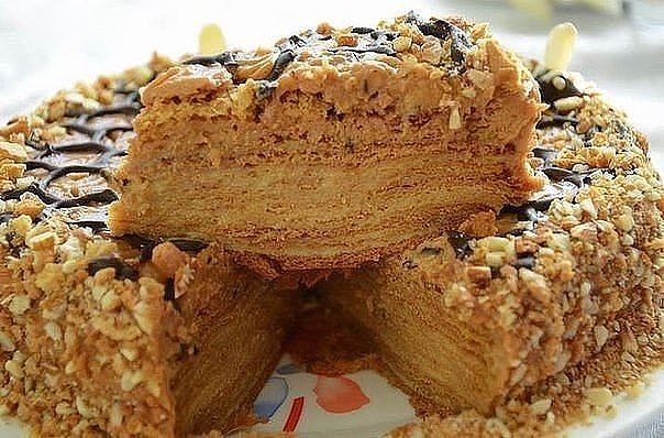 Заварной Медовый Торт Рецепт Медовика простейший Honey Cake — Video | VK