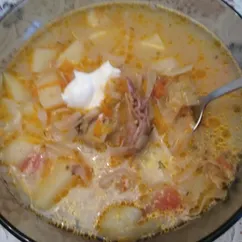 "Щи" подбитые сметанкой🤤😋😍