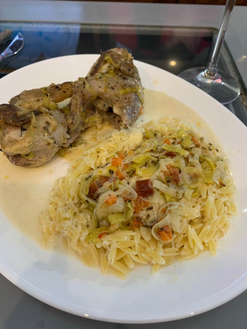 Жаркое из перепелов с Тим-Тим