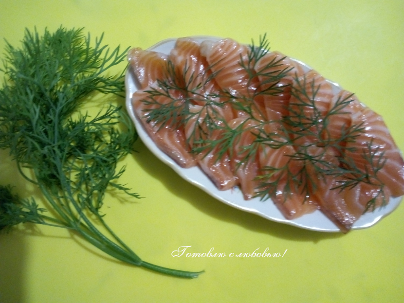 Лосось слабосолёный🐟