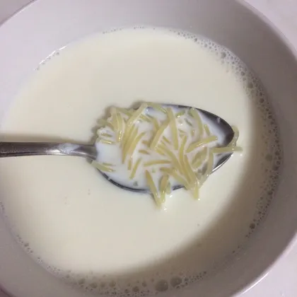 #Марафон Молочный суп с вермишелью