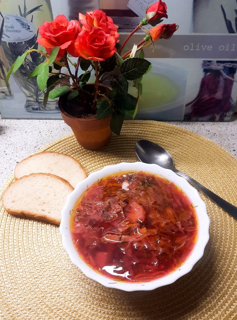 Борщ с квашеной капустой и фасолью рецепт – Украинская кухня: Супы. «Еда»